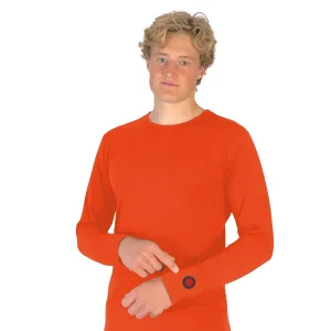Glovii Oppvarmet Trøye, Orange