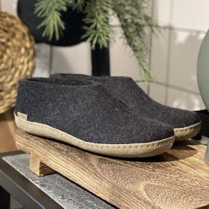 Glerups lave tøffel Charcoal