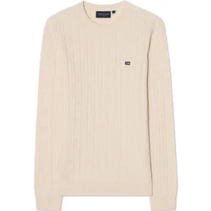 Organic Cotton Cable Knitted Sweater