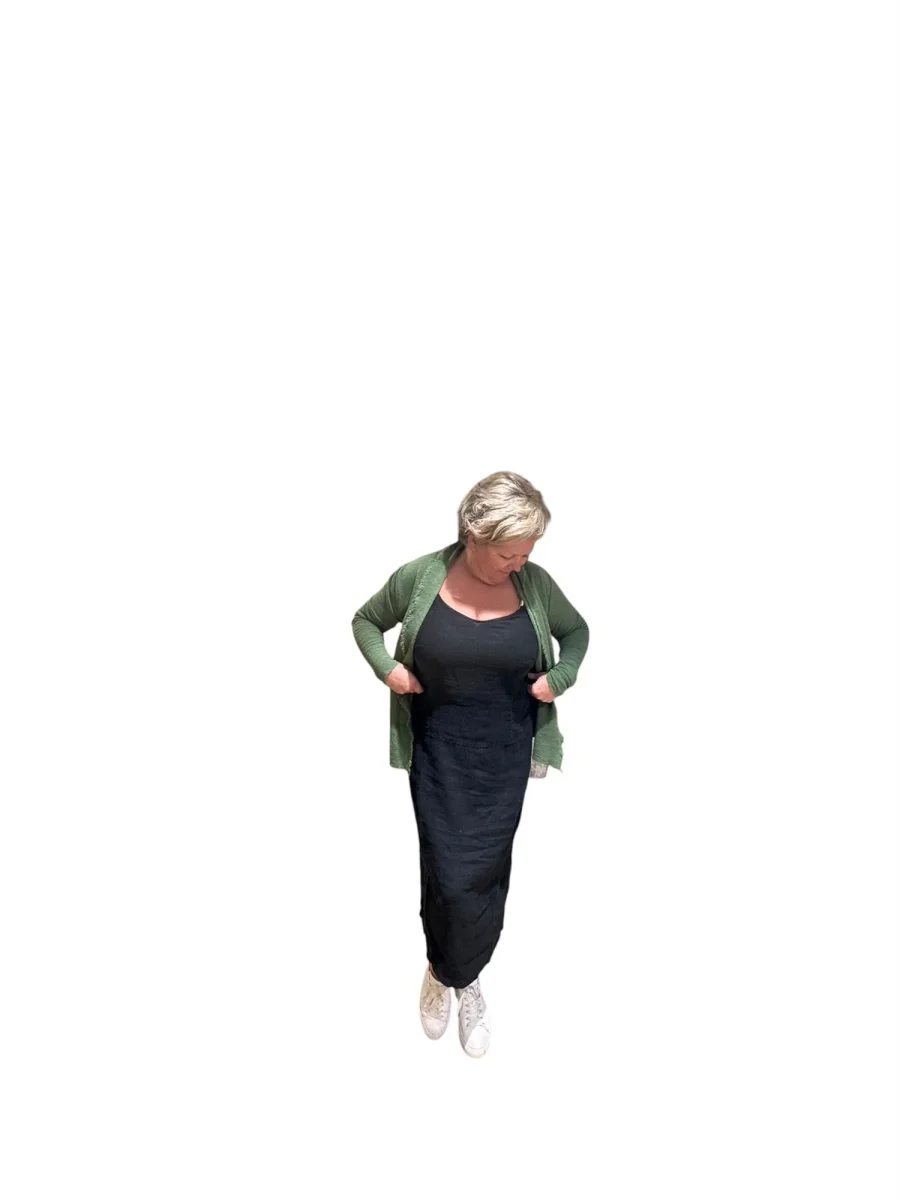 Stroppekjole 12024 Sort