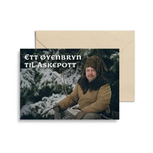 Askepott: Øyenbryn - Julekort fra Higren