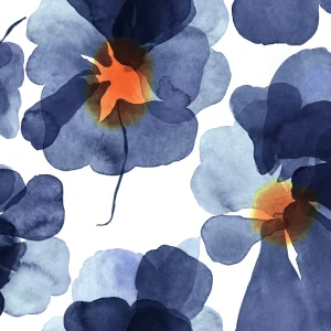 Ihr Servietter lunsj Marimekko Valssi Blue