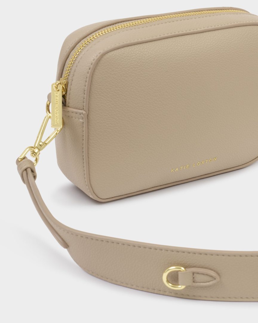 Katie Loxton Avery crossbody veske light taupe - Image 2