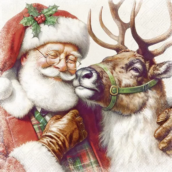 Ihr servietter lunsj santas best friend - Image 2