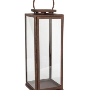 Halvor Bakke Nordseter lanterne rustfarget og rustfri 56cm