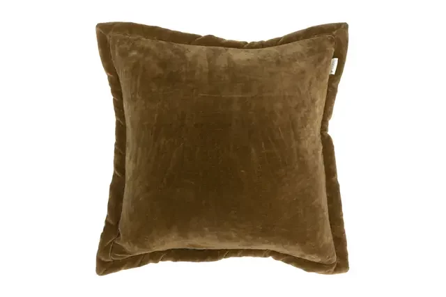 Lama Alpa Pyntepute velour 50×50 kamel