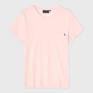 Lexington klassisk T-skjorte bomull pink
