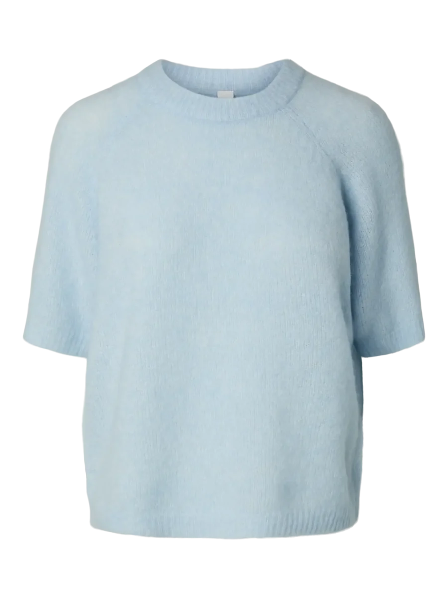 Enya Knit Pullover - Skyway - Image 7