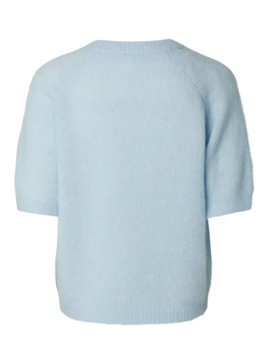 Enya Knit Pullover - Skyway - Image 8