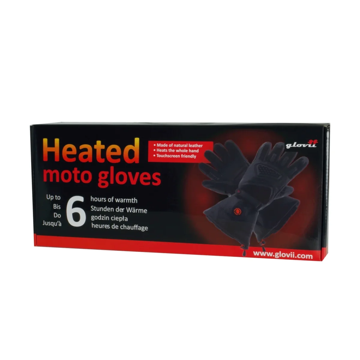 Glovii Oppvarmede Motorsykkel Hansker - Image 9