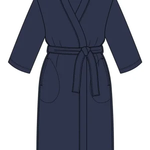 Kimono Stretch Terry Navy