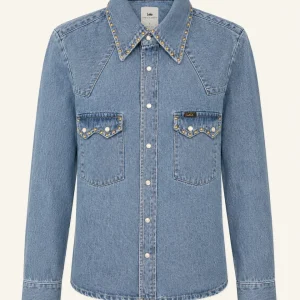 Yoko Shirt Retro Studded Denim