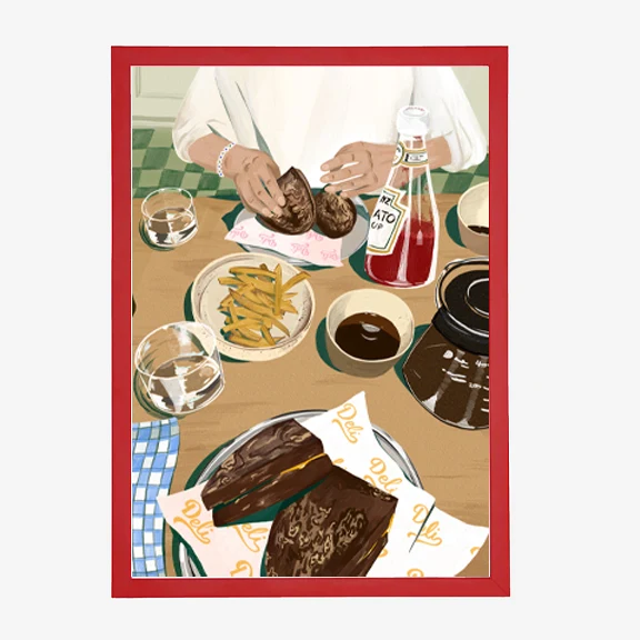 Deli Print 30x40 - By Sia Siamos