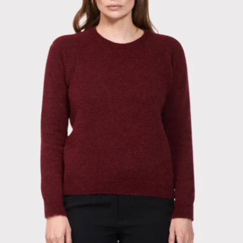 Fiona Sweater - Aubergine