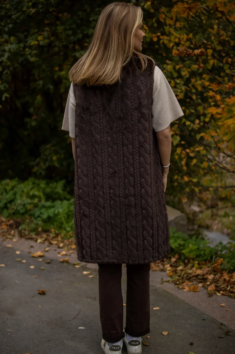 Aspen Vest - Mørkebrun - Image 3