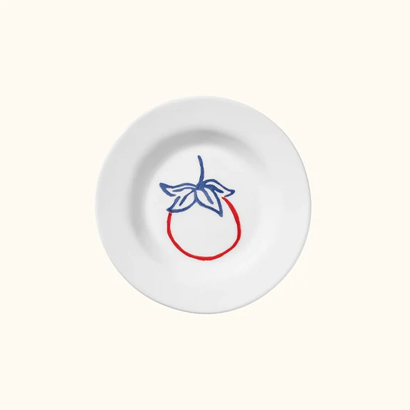 Liten Tallerken Picnic Tomat - By Pick A Poppy