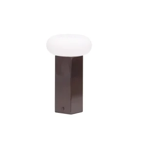 Bærbar Lampe Brun - By Hübsch