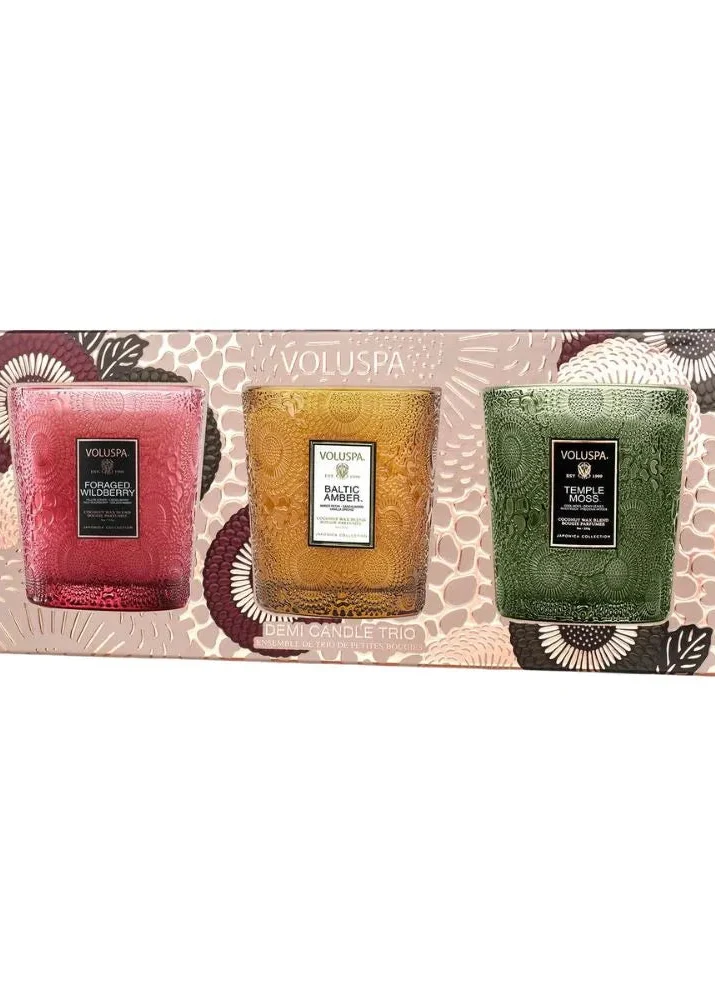 Candle Trio Gift Set – Holiday Edition - Image 3