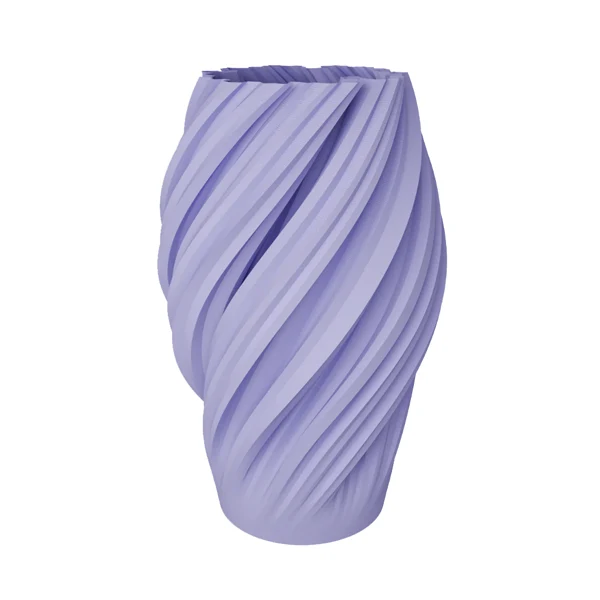 Wave Vase Large Dreamy Purple - By Dazzle and Dawn - Image 2